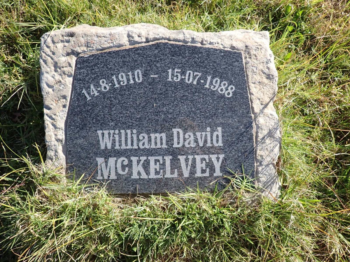 MCKELVEY William David 1910-1988