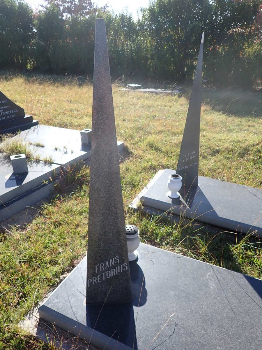 PRETORIUS Frans 1915-1973