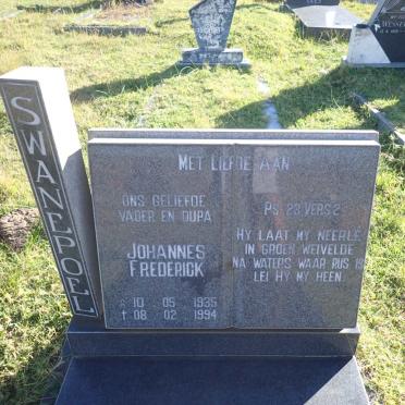 SWANEPOEL Johannes Frederik 1935-1994