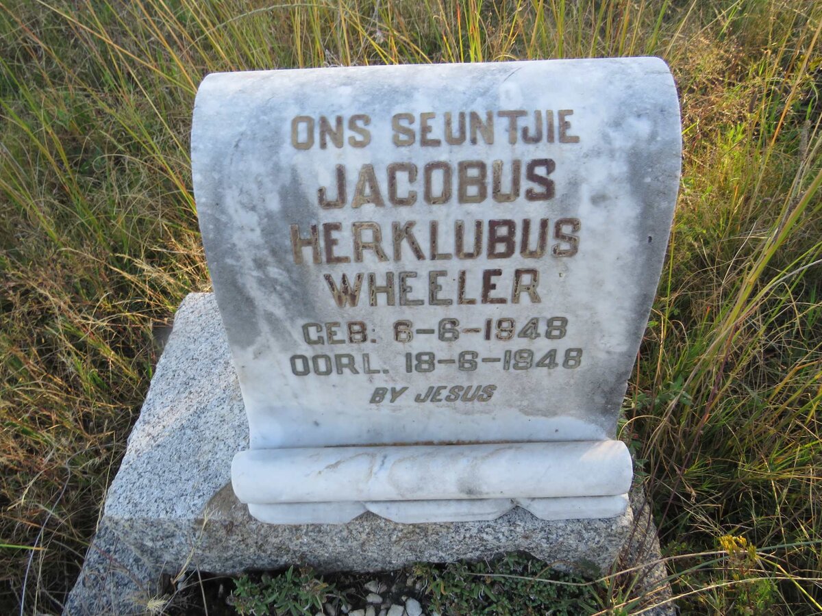 WHEELER Jacobus Herklubus 1948-1948