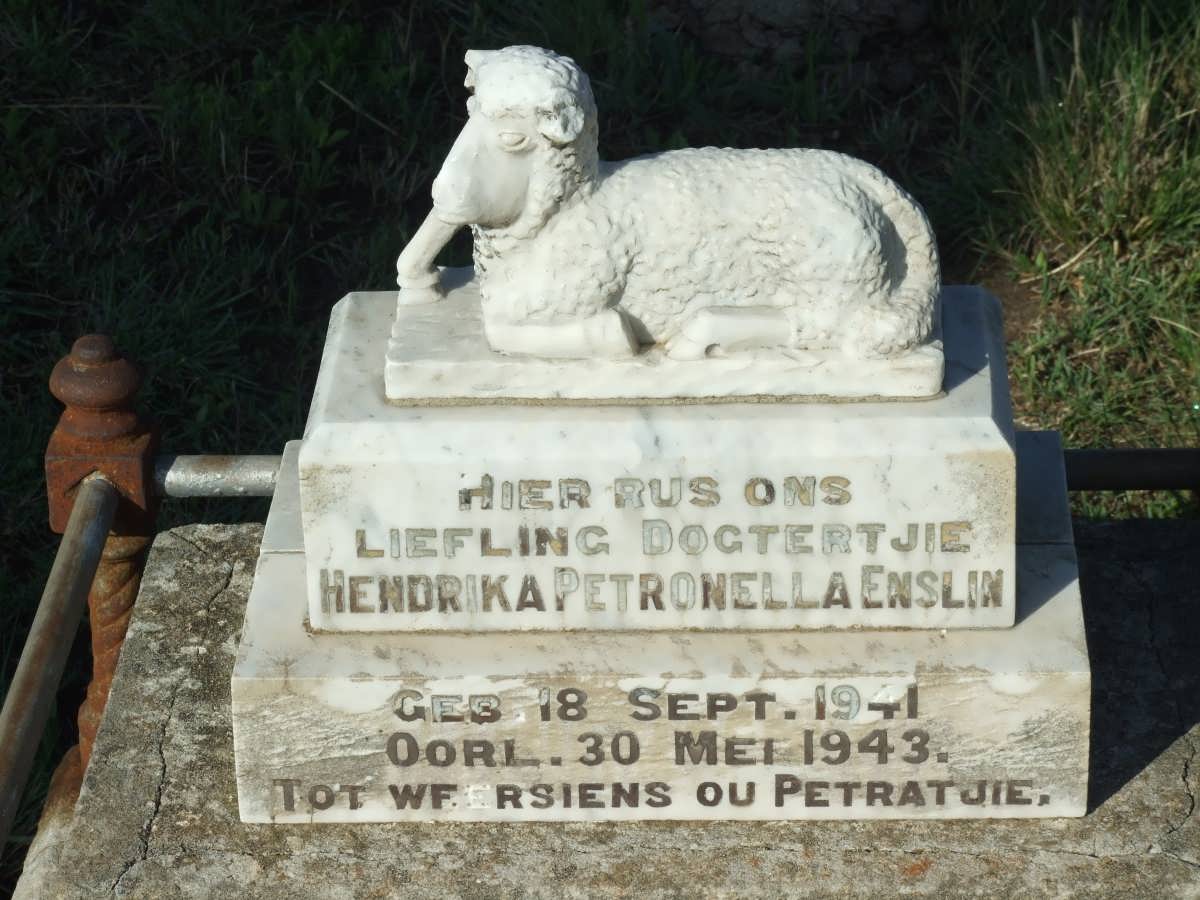 ENSLIN Hendrika Petronella 1941-1943