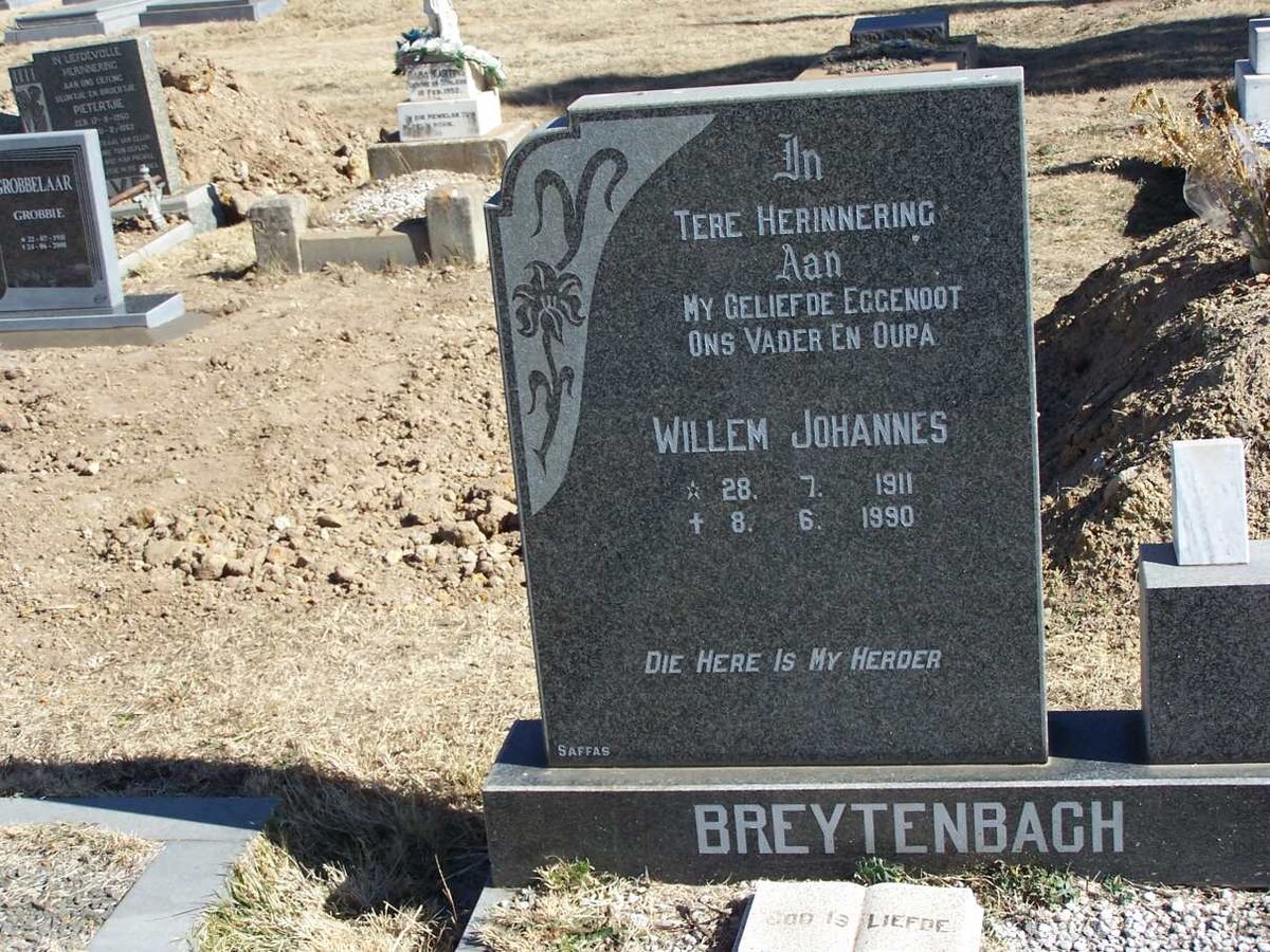 BREYTENBACH Willem Johannes 1911-1990