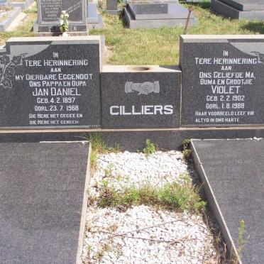 CILLIERS Jan Daniel 1897-1968 &amp; Violet 1902-1988