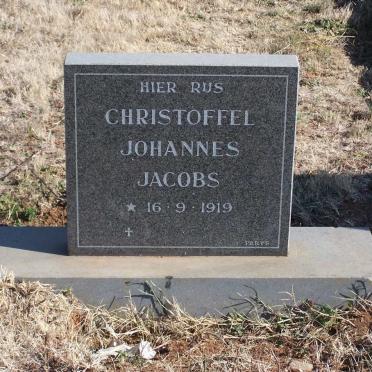 JACOBS Christoffel Johannes 1919-