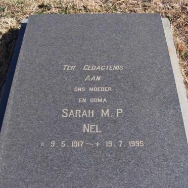 NEL Sarah Maria Petronella nee OOSTHUIZEN 1917-1995