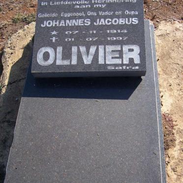 OLIVIER Johannes Jacobus 1914-1997