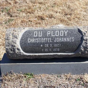 PLOOY Christoffel Johannes, du 1927-1978