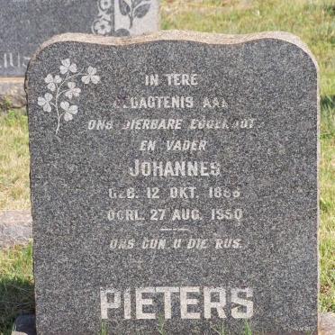PIETERS Johannes 1886-1950