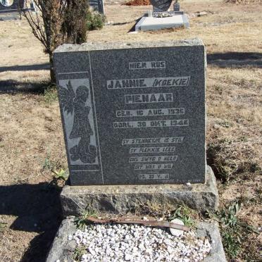 PIENAAR Jannie 1936-1946