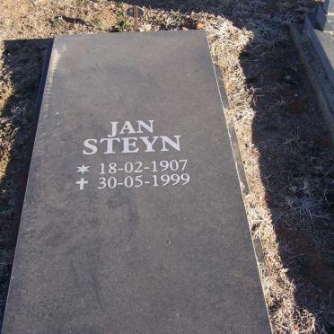 STEYN Johannes Gysbertus 1907-1999