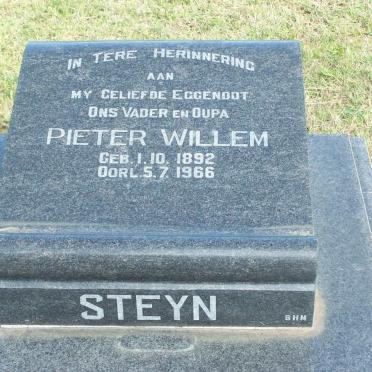 STEYN Pieter Willem 1892-1966