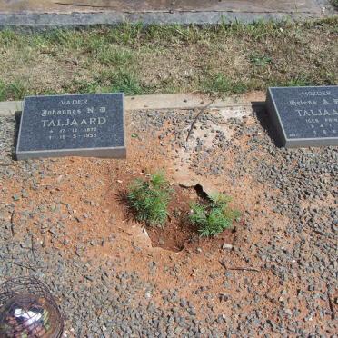 TALJAARD Johannes N.D. 1872-1955 &amp; Helena A.F.C. PRINGLE 1884-1970