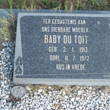 TOIT  Baby, du 1913-1972