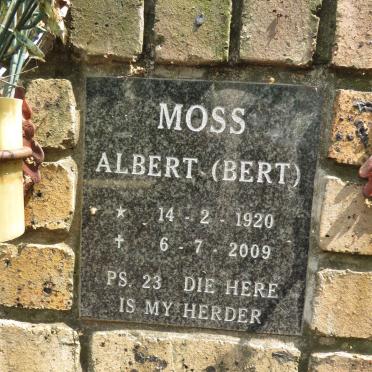 MOSS Albert 1920-2009