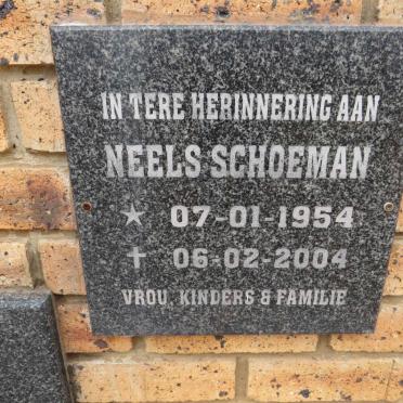 SCHOEMAN Neels 1954-2004