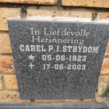 STRYDOM Carel P.J. 1923-2003