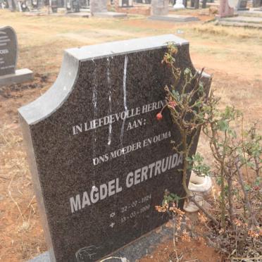 ? Magdel Gertruida 1924-1999