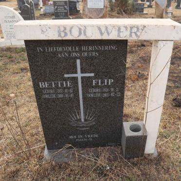 BOUWER Flip 1926-2011 & Bettie 1932-2001