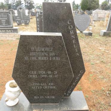 BENADIE Cornelia Gertruida 1928-1999