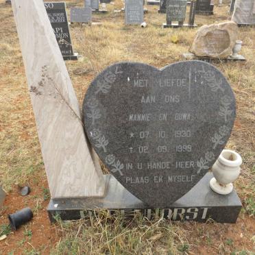 BADENHORST 1930-1999