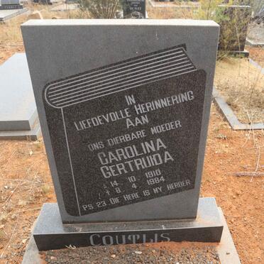 COUTLIS Carolina Gertruida 1910-1984