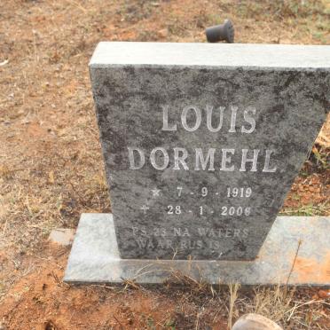 DORMEHL Louis 1919-2006