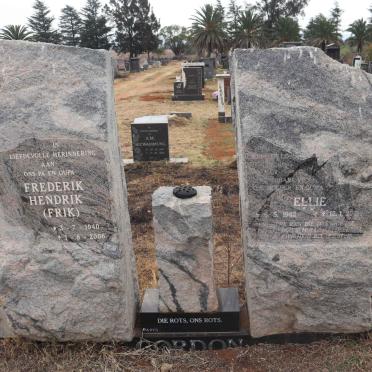 GORDON Frederik Hendrik 1940-2006 & Ellie 1942-2001 _1