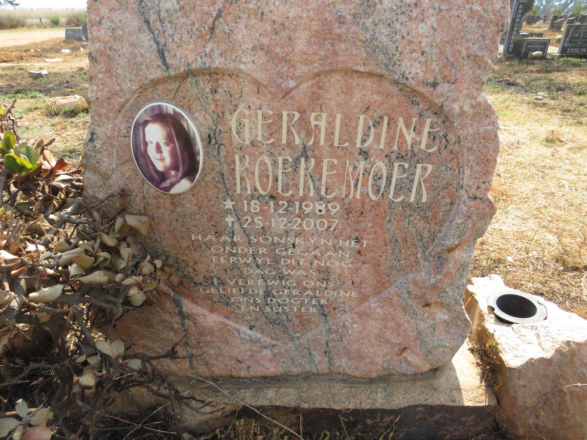 KOEKEMOER Geraldine 1989-2007