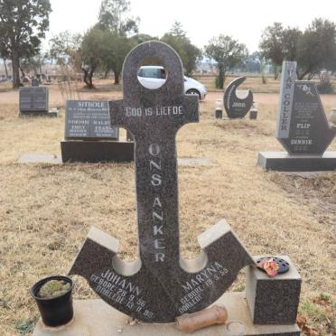 MOSTERT Johann 1956-1998 & Maryna 1955-