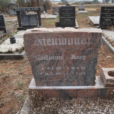 NIEUWOUDT Tielman 1910-2000 & Joey 1911-2009