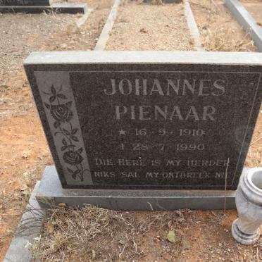 PIENAAR Johannes 1910-1990