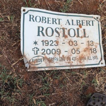 ROSTOLL Robert Albert 1923-2009