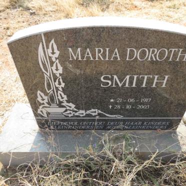 SMITH Maria Dorothea 1917-2003