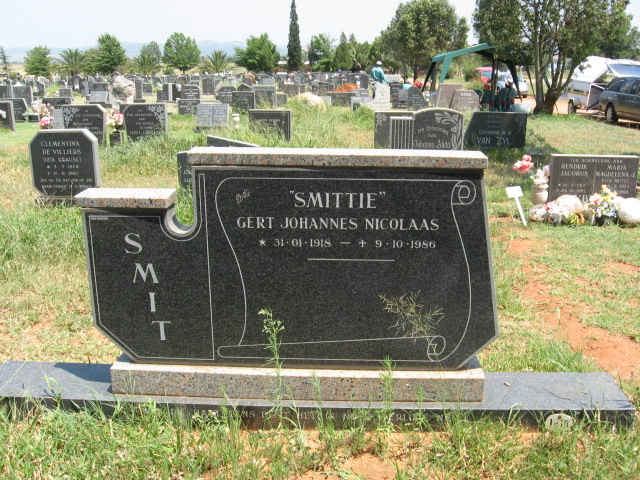 SMIT Gert Johannes Nicolaas 1918-1986