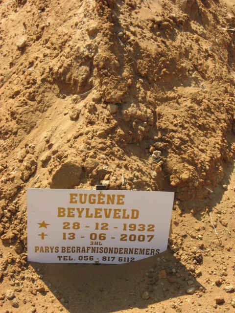 BEYLEVELD Eugéne 1932-2007