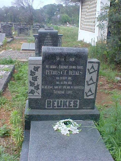 BEUKES Pertus C.F. 1912-1954