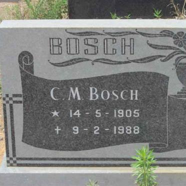BOSCH C.M. 1905-1988