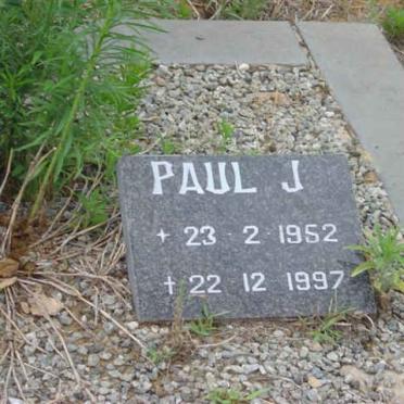 BERG Paul J., van den 1952-1997