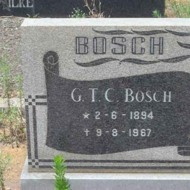 BOSCH G.T.C. 1894-1967