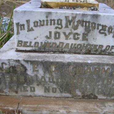 CHAPMAN Joyce 1912-1913