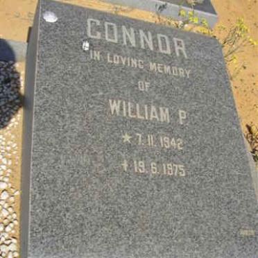 CONNOR William P. 1942-1975