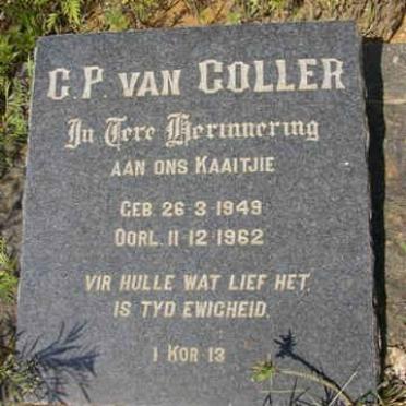 COLLER C.P., van 1949-1962