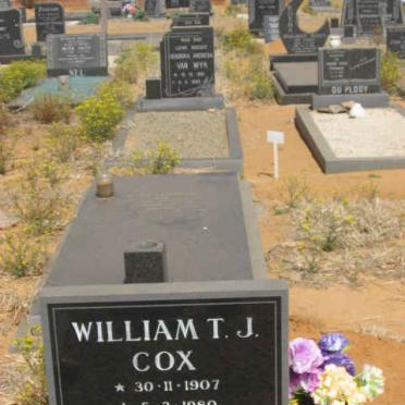COX William T.J. 1907-1980