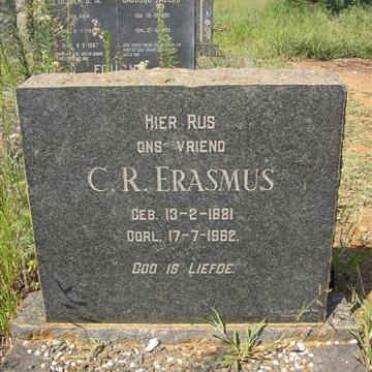 ERASMUS C.R. 1881-1962