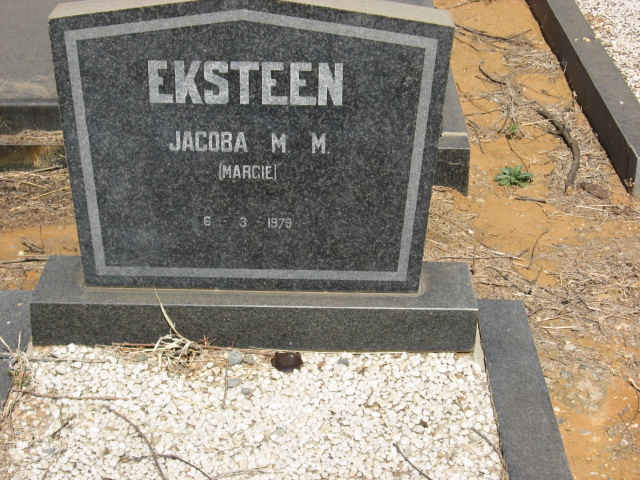 EKSTEEN Jacoba M.M. 1979