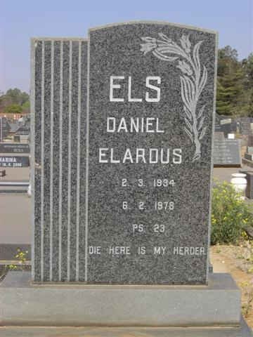 ELS Daniel Elardus 1934-1978