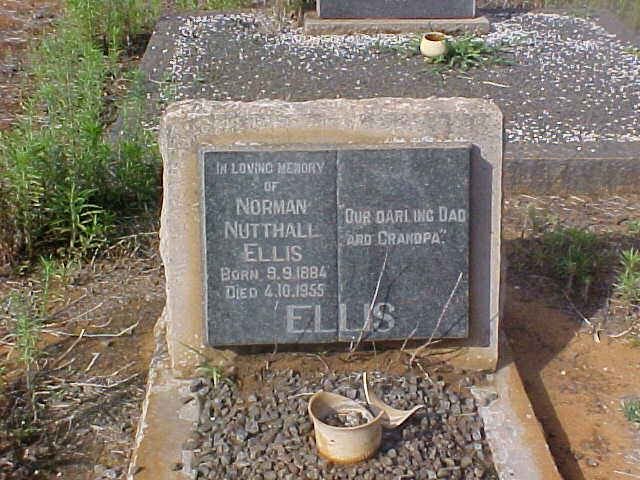 ELLIS Norman Nutthall 1884-1955