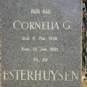 ESTERHUYSEN Cornelia G. 1876-1961