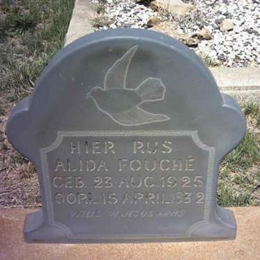 FOUCHÉ Alida 1925-1932