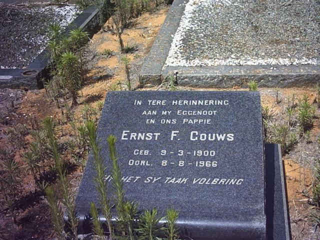 GOUWS Ernst F. 1900-1966